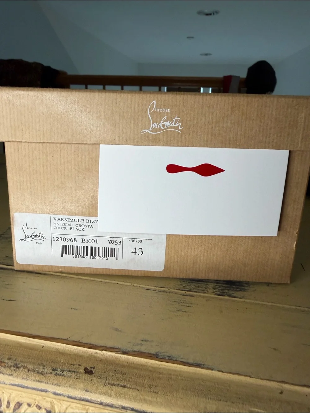 Christian Louboutin Varsimule Bizz Suede Slides